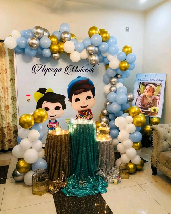Aqiqah Ceremony Decor 17