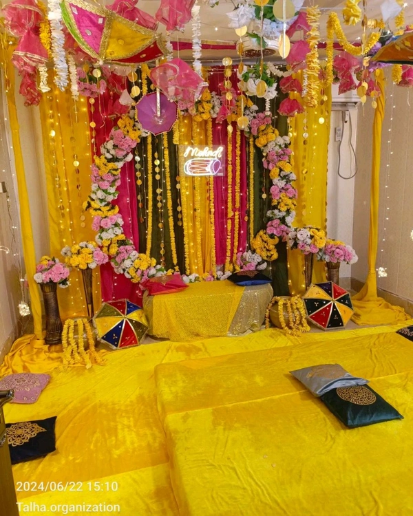 Haldi Ceremony Decoration