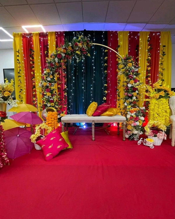 Haldi Ceremony Decoration