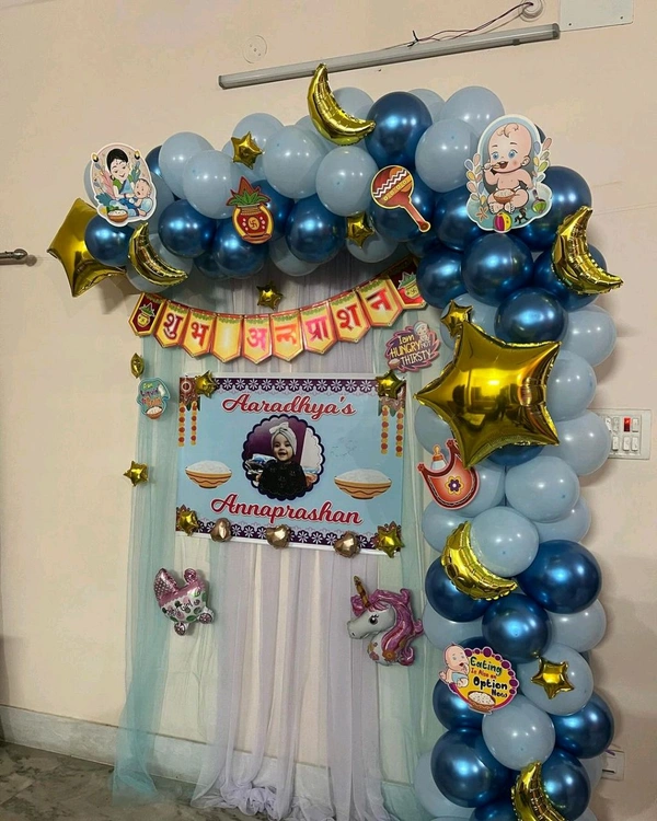Annaprashan Ceremony Decor 16