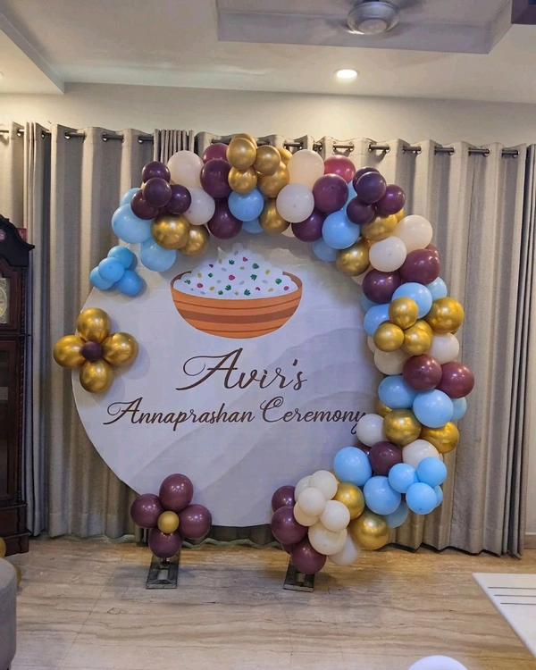 Annaprashan Ceremony Decor 18