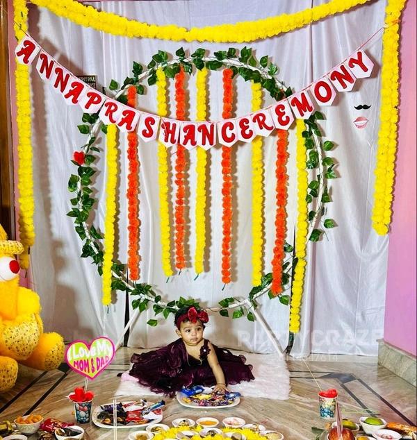 Annaprashan Ceremony Decor 22