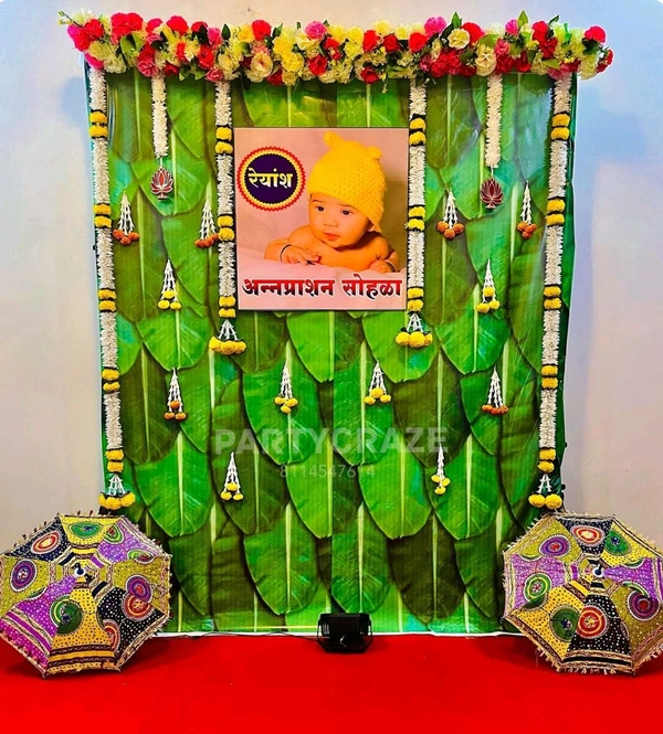 Annaprashan Ceremony Decor 23