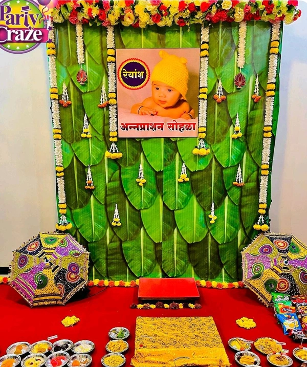 Annaprashan Ceremony Decor 23