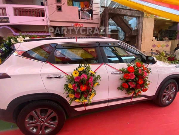 Wedding Car decor 1