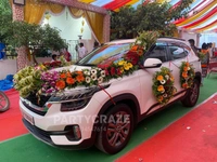 Wedding Car decor 1