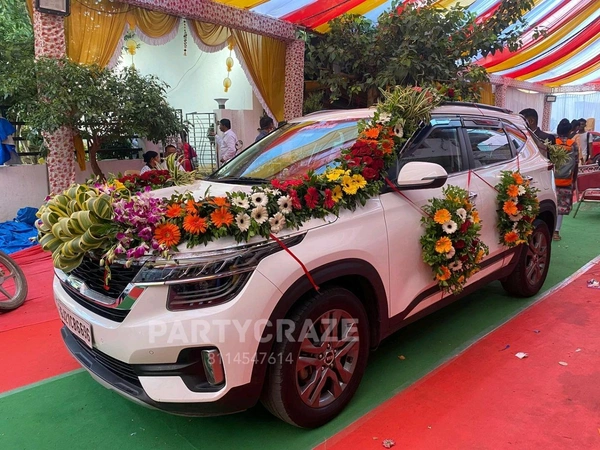 Wedding Car decor 1