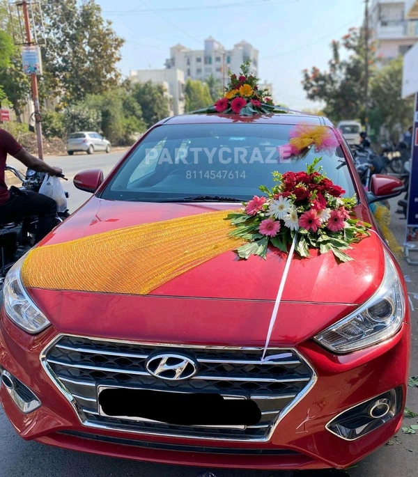 Wedding Car decor 3