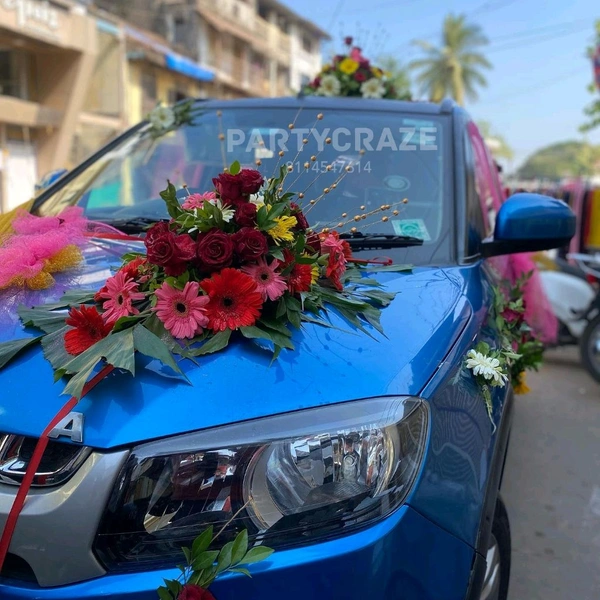 Wedding Car decor 4