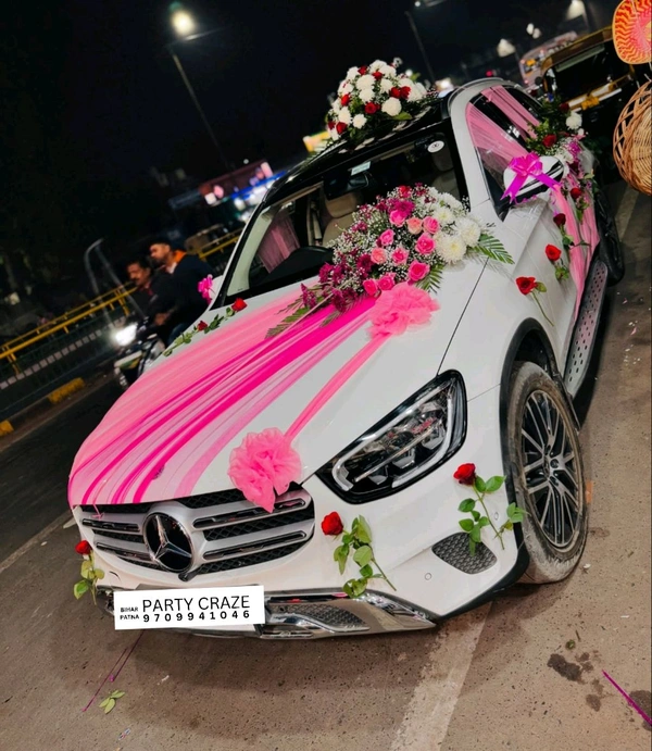 Wedding Car decor 6