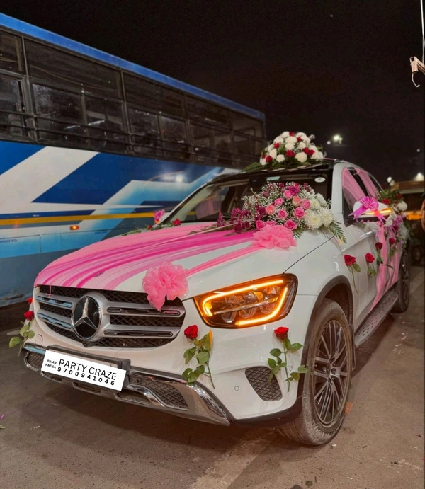 Wedding Car decor 6