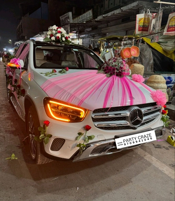 Wedding Car decor 6