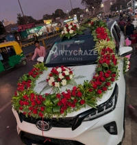 Wedding Car decor 7