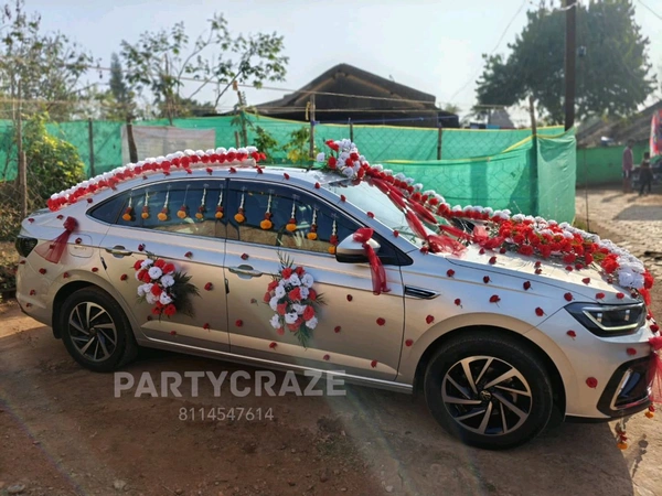 Wedding Car decor 9