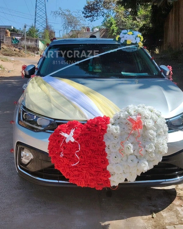 Wedding Car decor 10