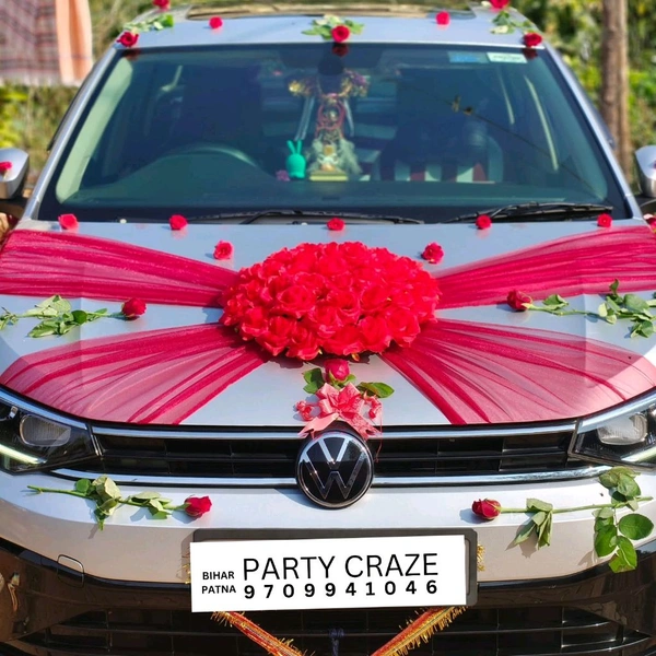 Wedding Car Decor 11