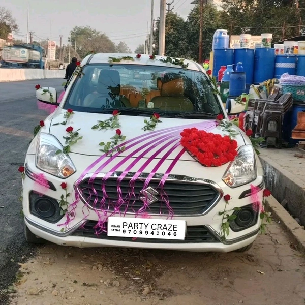 Wedding Car Decor 17