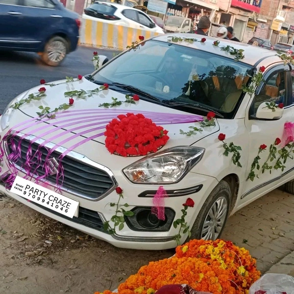 Wedding Car Decor 17