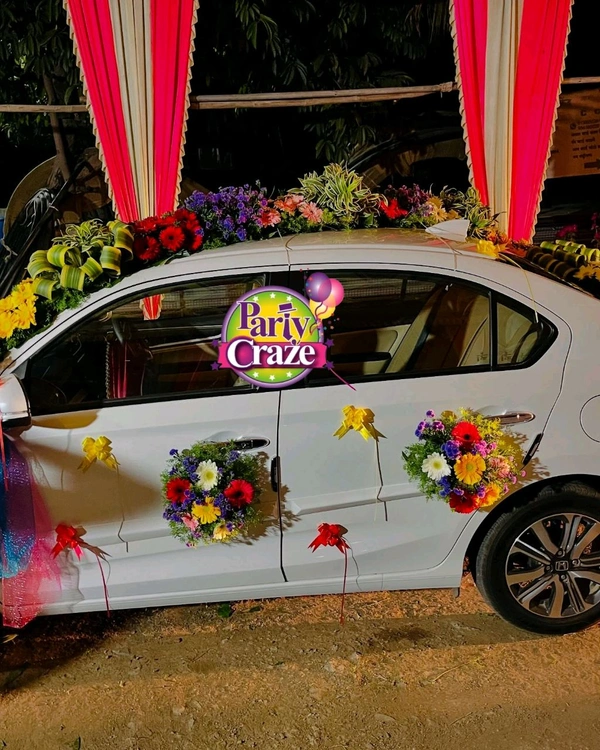 Wedding Car Decor 18