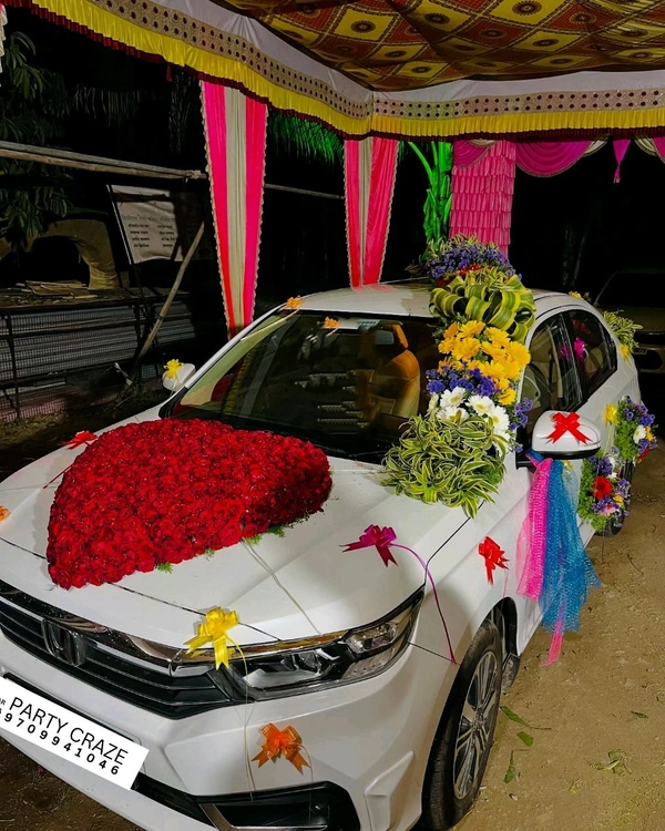 Wedding Car Decor 18