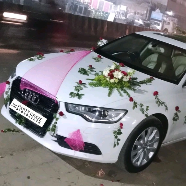 Wedding Car Decor 19