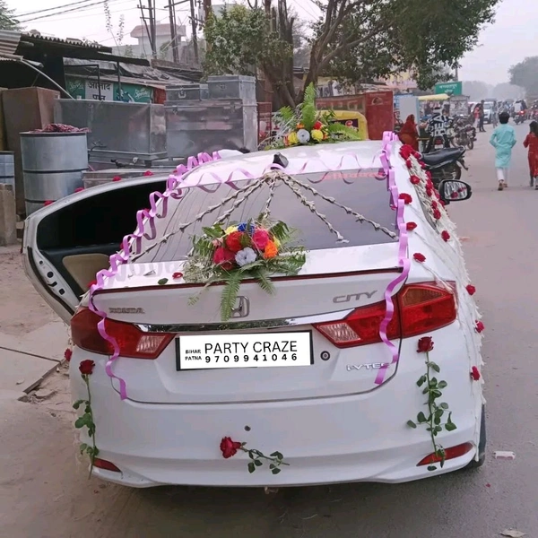 Wedding Car Decor 21
