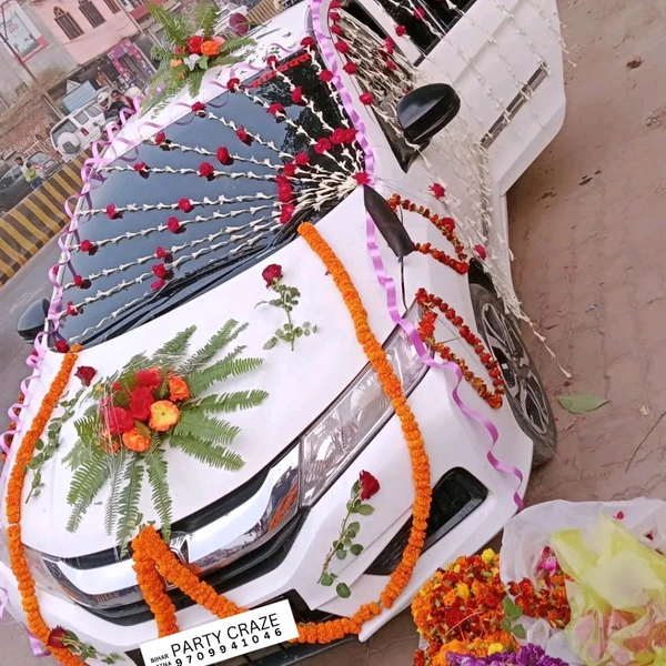 Wedding Car Decor 21