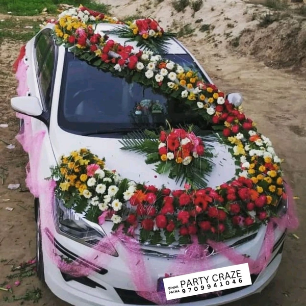 Wedding Car Decor 23