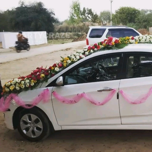 Wedding Car Decor 23