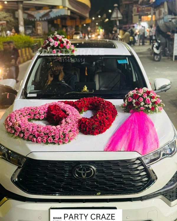 Wedding Car Decor 26