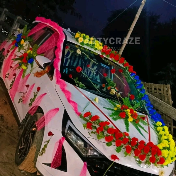Wedding Car Decor 29