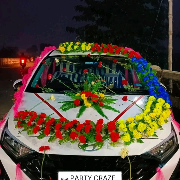 Wedding Car Decor 29