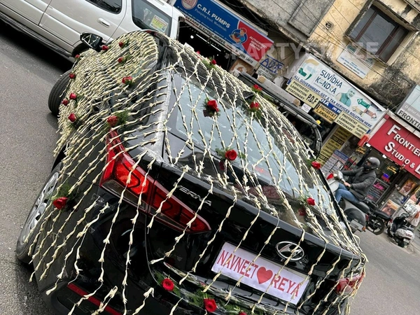 Wedding Car Decor 31