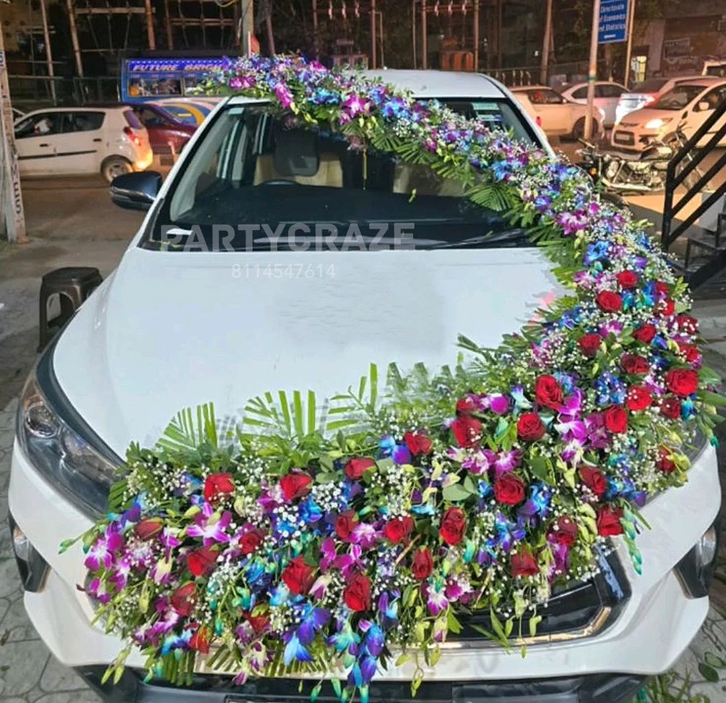 Wedding Car Decor 32