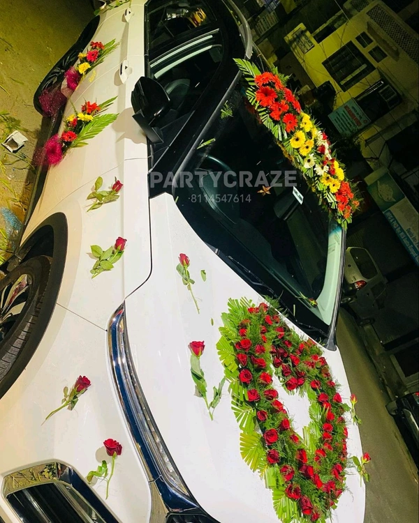 Wedding Car Decor 33