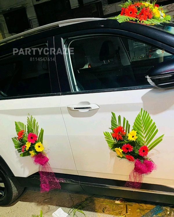 Wedding Car Decor 33