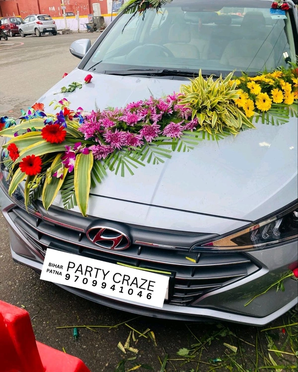 Wedding Car Decor 35