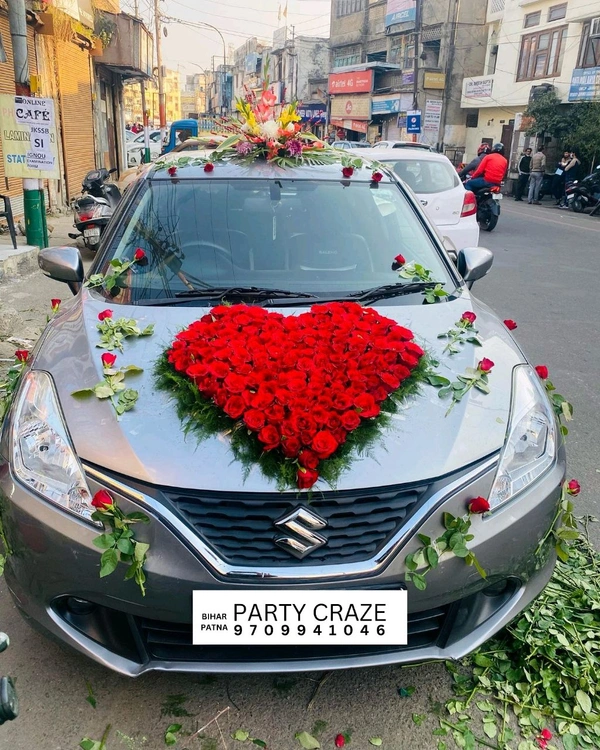 Wedding Car Decor 37