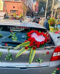 Wedding Car Decor 37