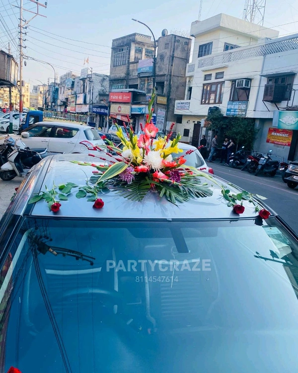 Wedding Car Decor 37