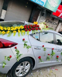 Wedding Car Decor 39