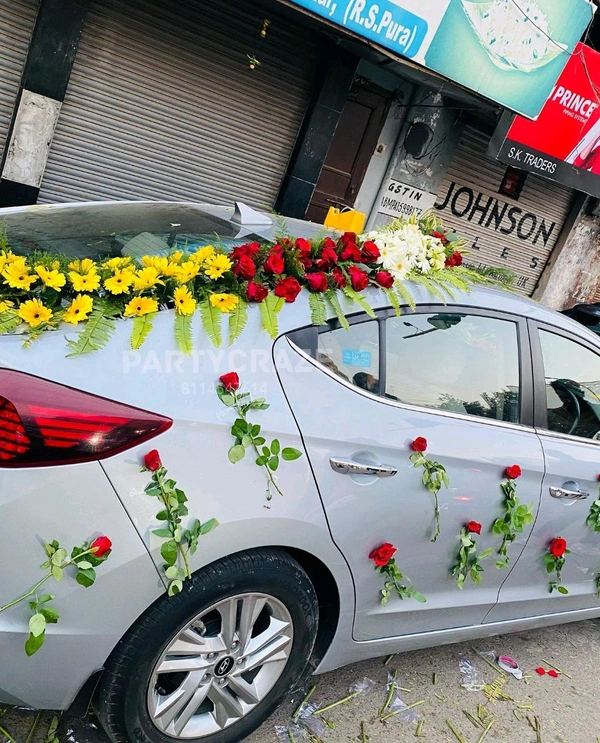 Wedding Car Decor 39