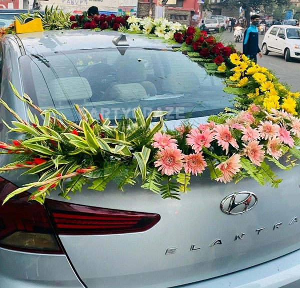 Wedding Car Decor 39