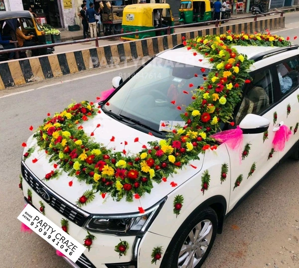 Wedding Car Decor 41