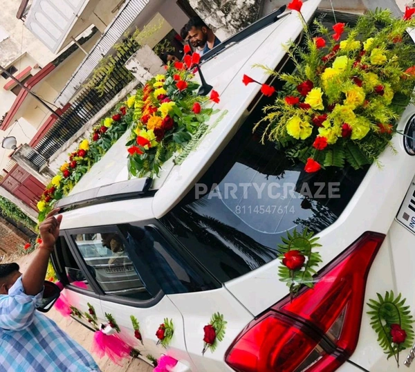 Wedding Car Decor 41