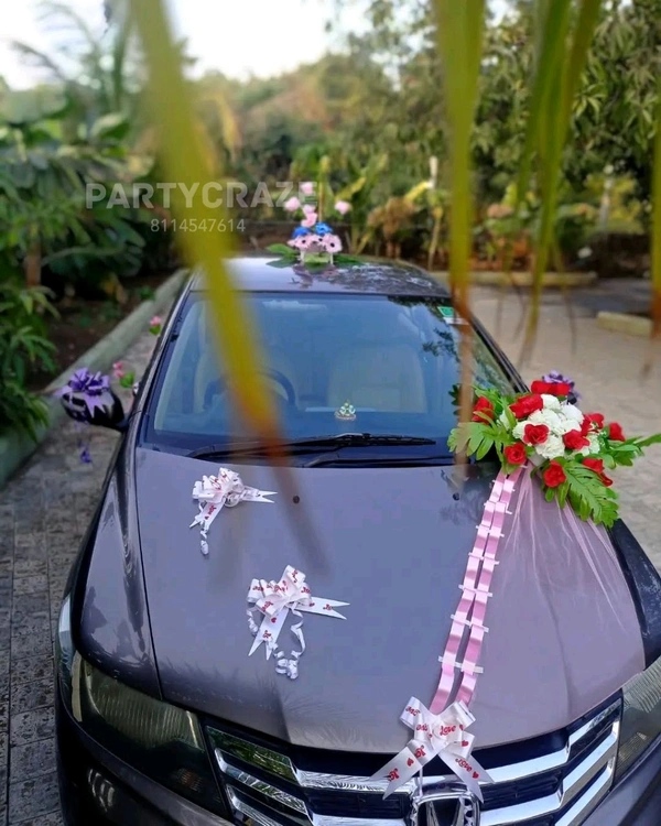 Wedding Car Decor 42