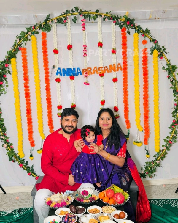 Annaprashan Ceremony Decor 27