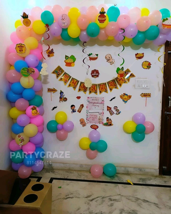 Annaprashan Ceremony Decor 28