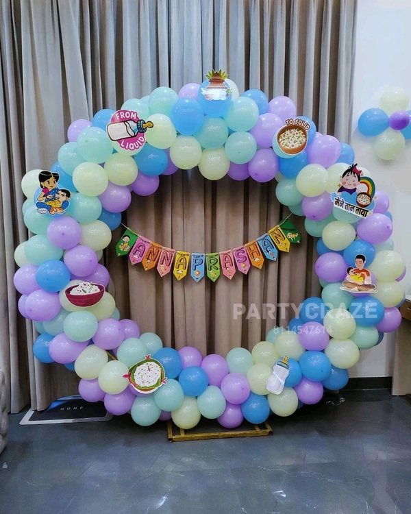 Annaprashan Ceremony Decor 29