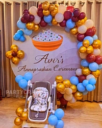 Annaprashan Ceremony Decor 31
